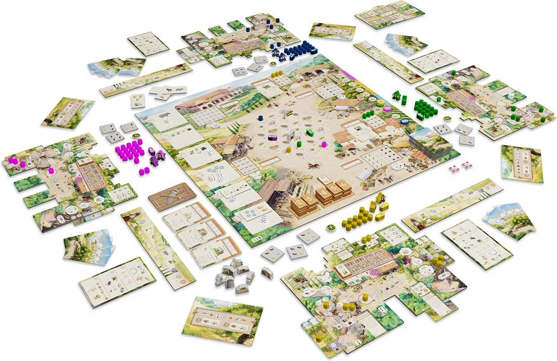 Настольная игра Ла Гранха. Делюкс издание (La Granja: Deluxe Master Set), бренду Board and Dice, для 1-4 гравців, час гри > 60мин. - 4 - KUBIX 