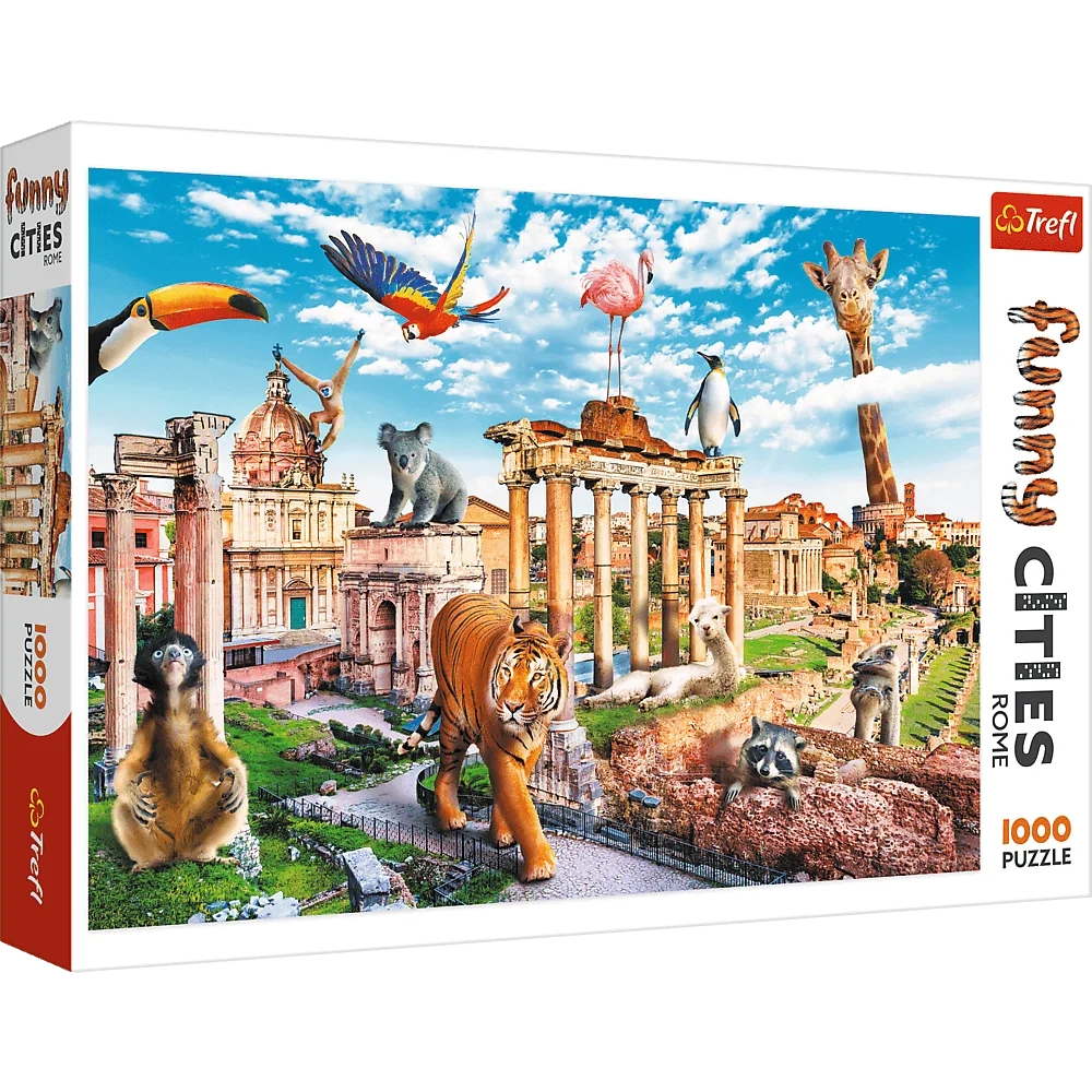 Пазл Дикий Рим (1000 шт.), бренду Trefl - KUBIX