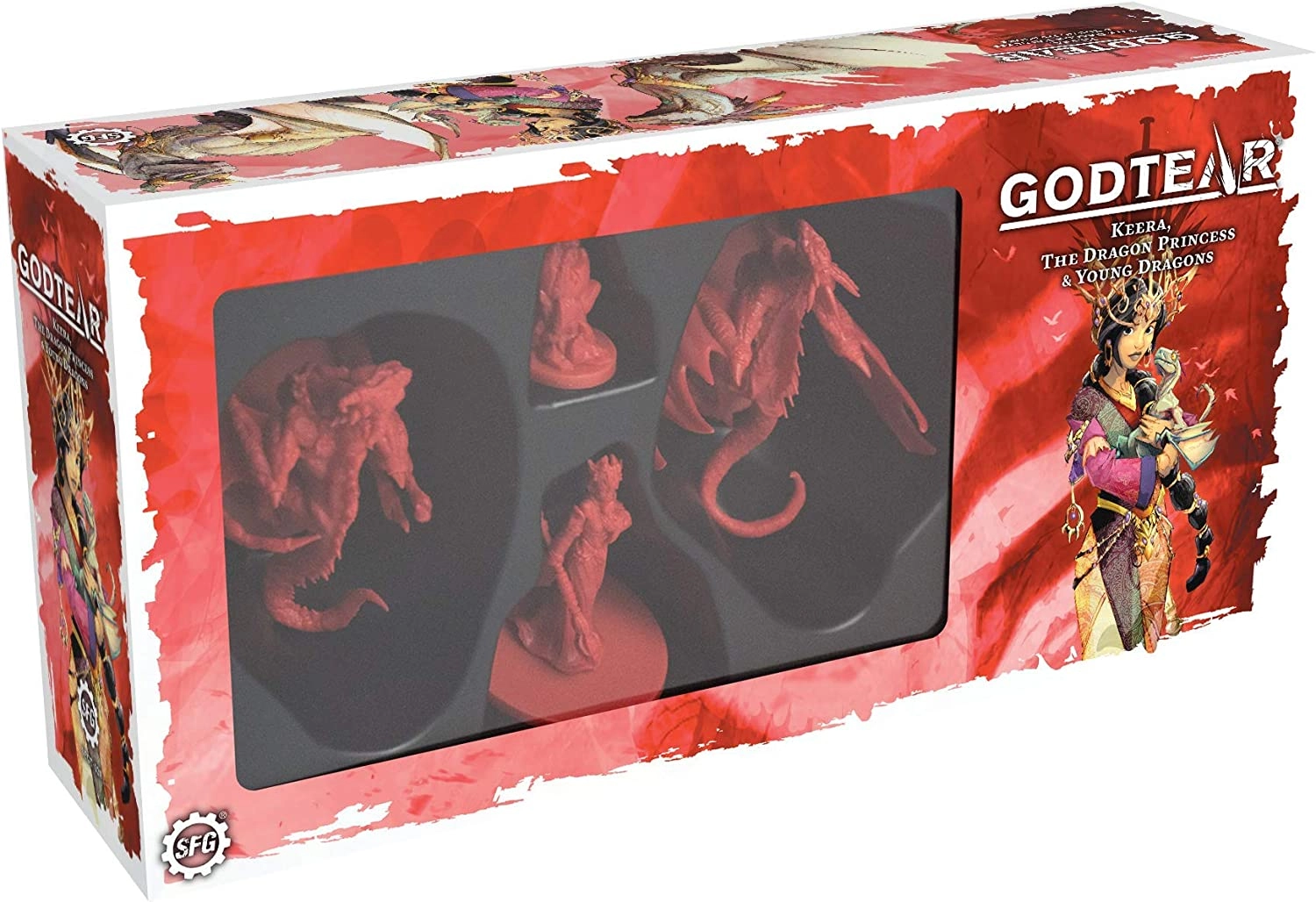 Настільна гра Godtear: Keera, The Dragon Princess, бренду Steamforged Games Ltd. - KUBIX