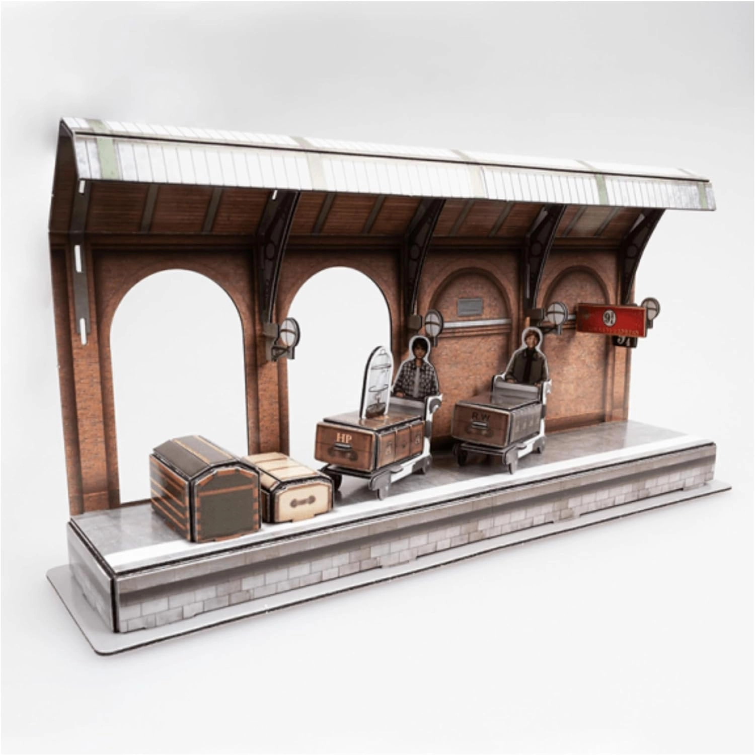 Гоґвортський Експрес Пазл 3D (Hogwarts Express Set 3D puzzle), бренду Trefl - 4 - KUBIX 