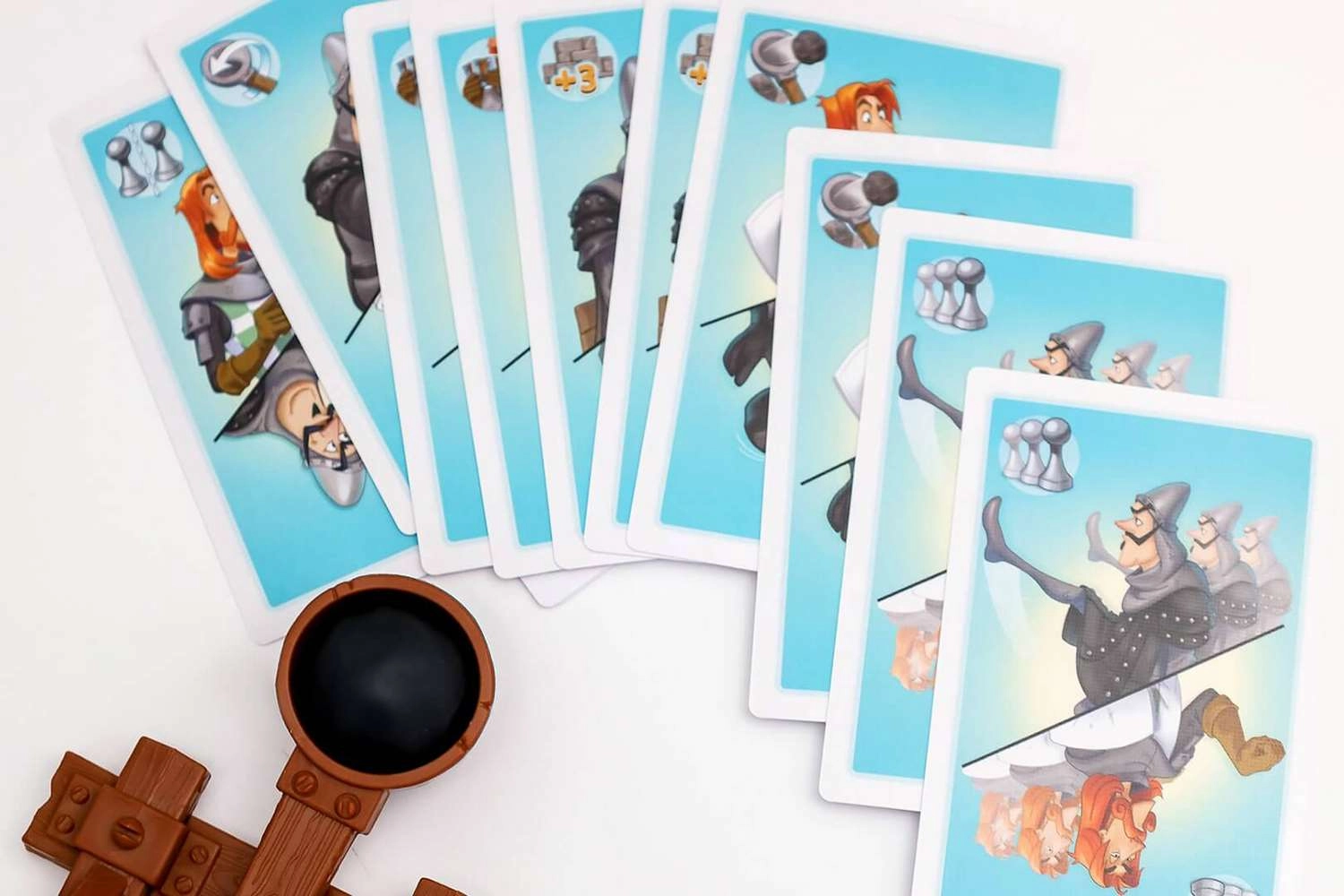 Настільна гра Битва катапульт (Catapult Feud), бренду Fun Games Shop, для 2-2 гравців, час гри < 30хв. - 4 - KUBIX 