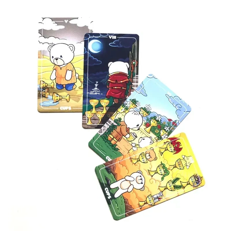 Карти ТАРО Ведмедиків Тедді (Жерстяна коробка) (Teddy Bears TARO Cards (Tin Box)) - 3 - KUBIX 