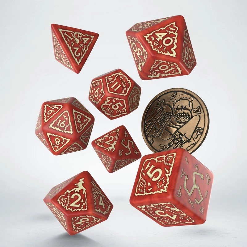 Набор кубиков The Witcher Dice Set. Crones - Brewess - KUBIX