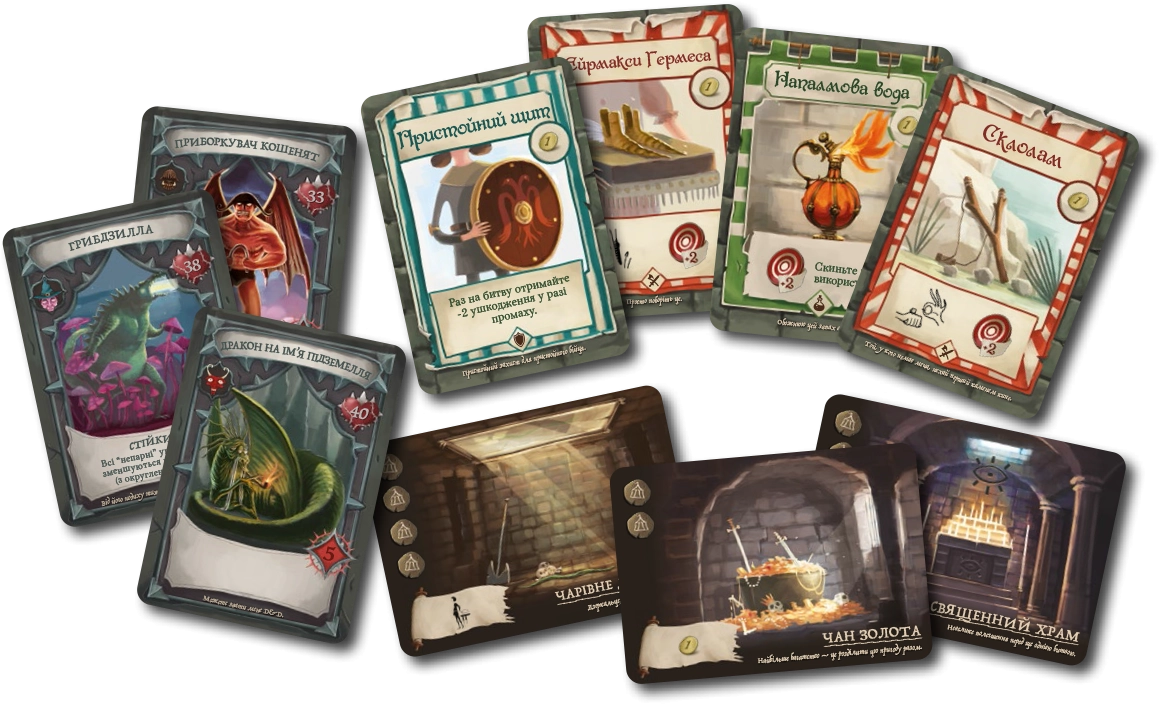 Настільна гра Воїни підземель. Друге видання (Dungeon Fighter: Second Edition), бренду Games 7Days, для 1-6 гравців, час гри < 60хв. - 5 - KUBIX 
