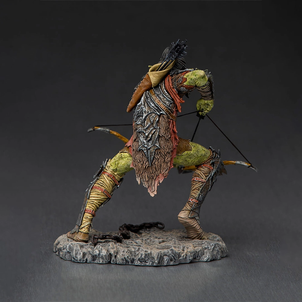 Статуетка Орк-лучник. Володар перснів (LORD OF THE RINGS Archer Orc Art Scale 1/10) - 3 - KUBIX 