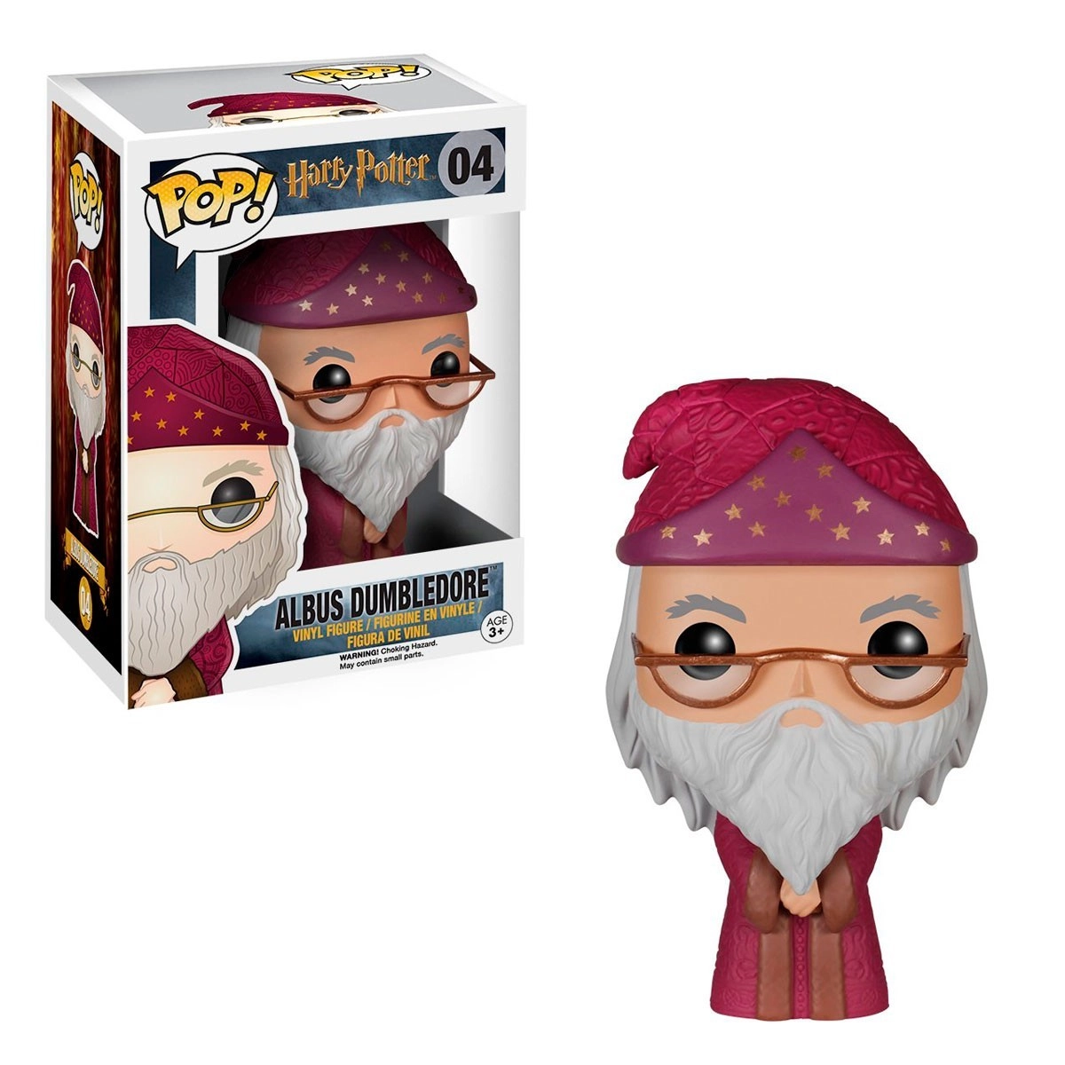 Ігрова фігурка FUNKO POP! АЛЬБУС ДАМБЛДОР (Albus Dumbledore) Harry Potter #04, бренду Funko - 3 - KUBIX 