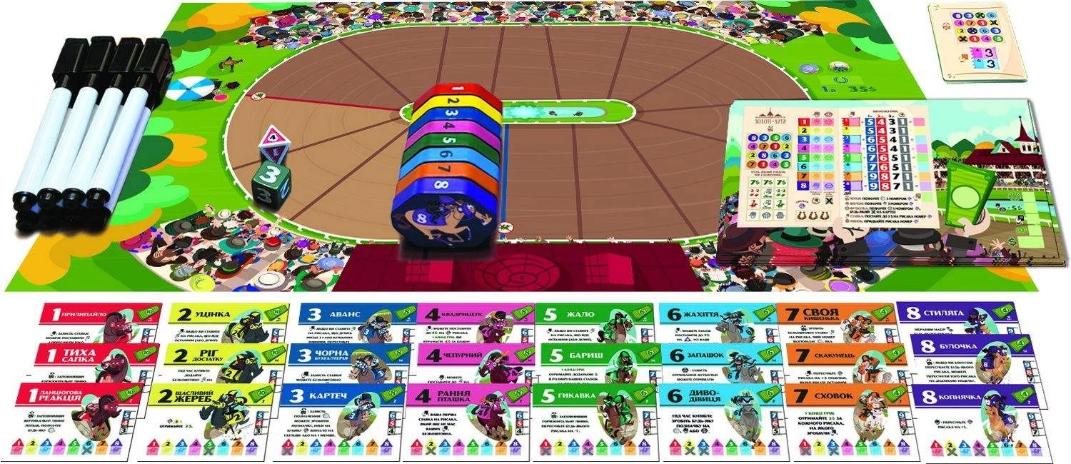 Настольная игра Верхогонки (Long Shot: The Dice Game), бренду Games 7Days, для 1-8 гравців, час гри < 30мин. - 7 - KUBIX 