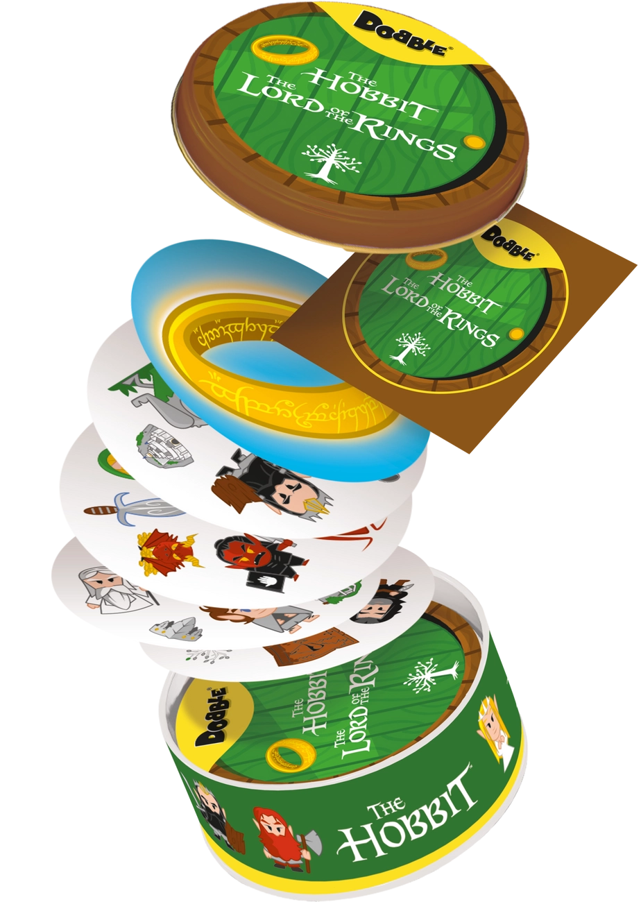 Настільна гра Доббль. Володар Перснів і Гобіт (Dobble: The Lord of the Rings & Hobbit), бренду Geekach Games, для 2-8 гравців, час гри < 30хв. - 5 - KUBIX 