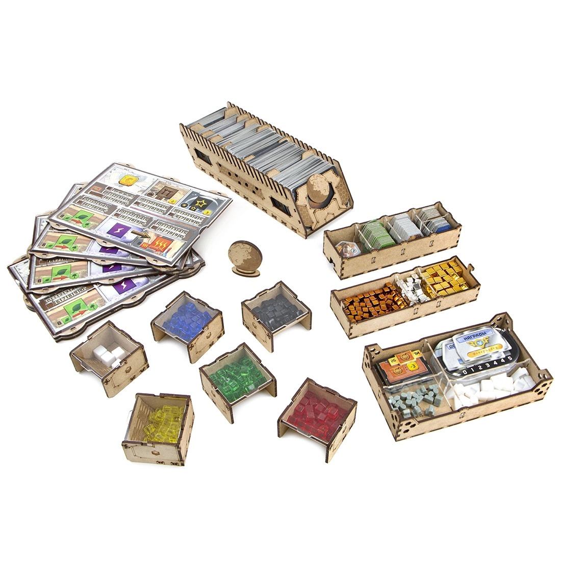 Органайзер для настільної гри Тераформування Марса (Organizer for boardgame Terraforming Mars), бренду Tower Rex - 3 - KUBIX 