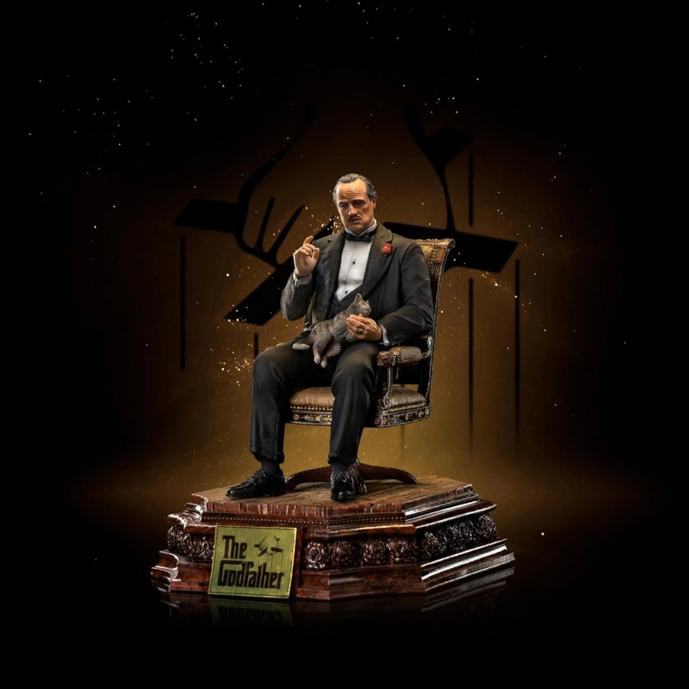 Статуетка Дон Віто Корлеоне. Хрещений батько (THE GODFATHER Don Vito Corleone. Art Scale 1/10) - 6 - KUBIX 
