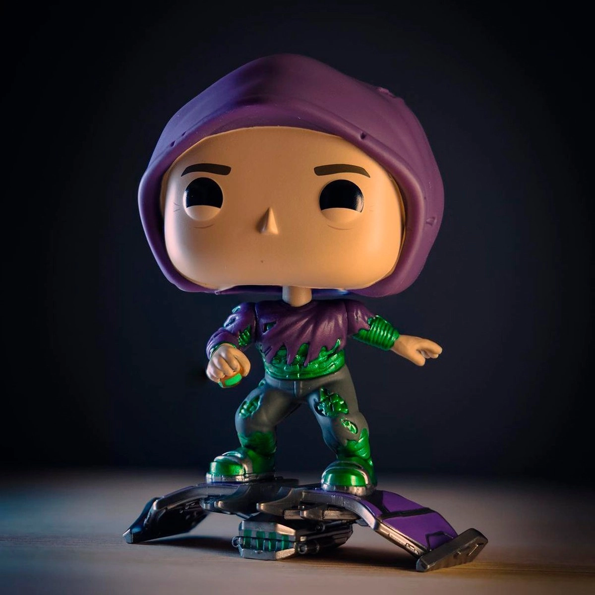 Игровая фигурка FUNKO POP! ЗЕЛЁНЫЙ ГОБЛИН (Green Goblin) Marvel. Spider-Man #1165, бренду Funko - 3 - KUBIX 