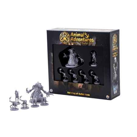 Настілна гра Animal Adventures: Rat King of Gullet Cove, бренду Steamforged Games Ltd., для 2-2 гравців, час гри < 60хв. - 2 - KUBIX 