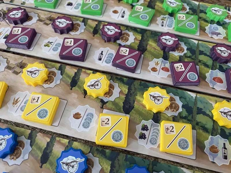 Настольная игра Ла Гранха. Делюкс издание (La Granja: Deluxe Master Set), бренду Board and Dice, для 1-4 гравців, час гри > 60мин. - 14 - KUBIX 