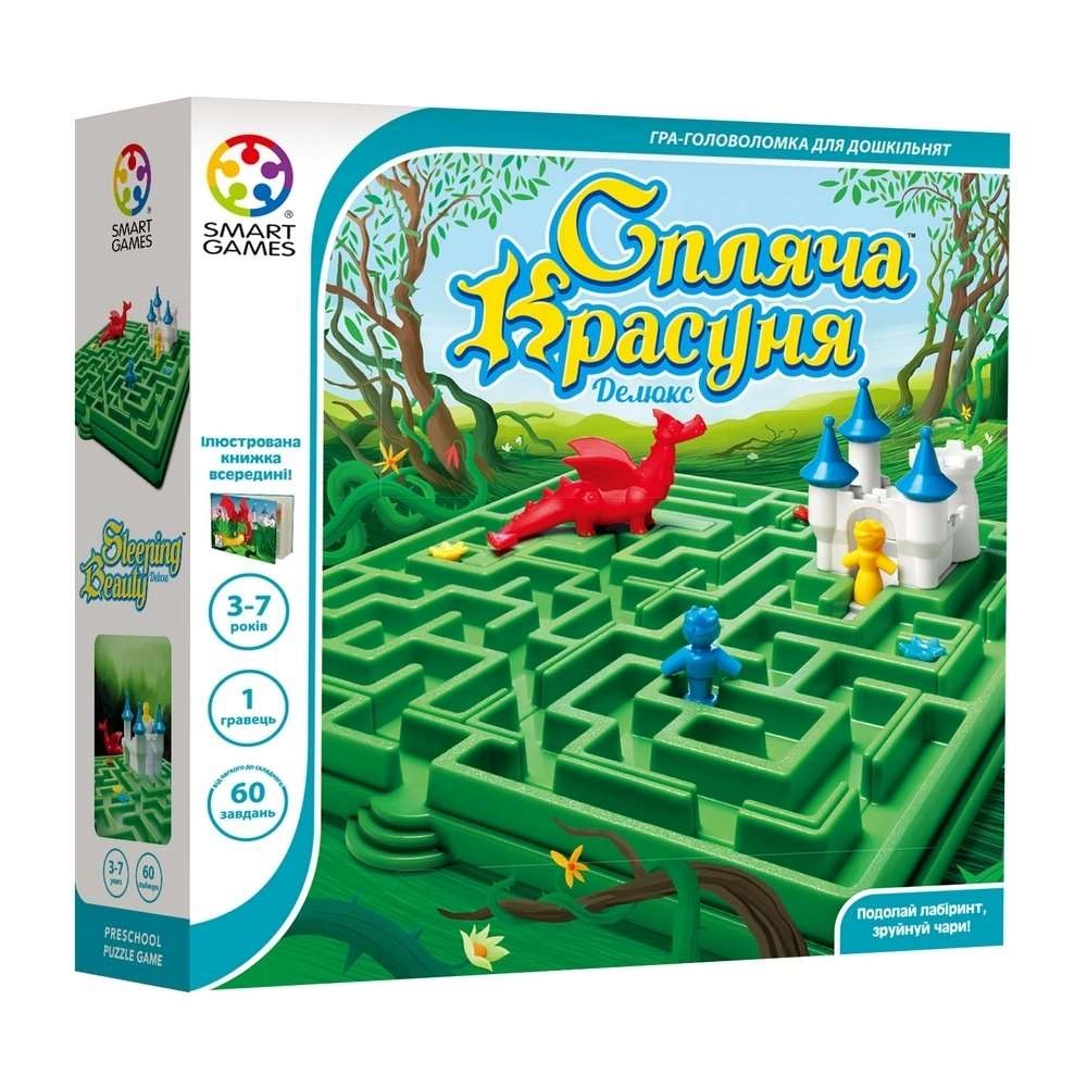 Настольная игра Спящая красавица. Делюкс (Sleeping Beauty. Deluxe), бренду Smart Games, для 1-1 гравців, час гри < 30мин. - KUBIX