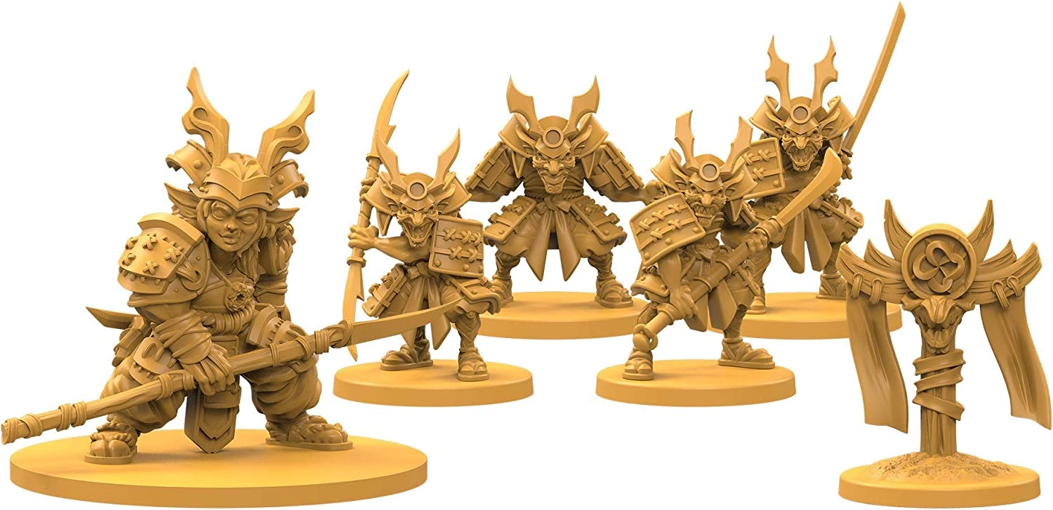 Настільна гра Godtear: Джин, Мандрівний воїн і Золотий Сорокопуд (Godtear: Jeen, The Wandering Warrior & Golden Shrikes) (EN), бренду Steamforged Games Ltd. - 7 - KUBIX 