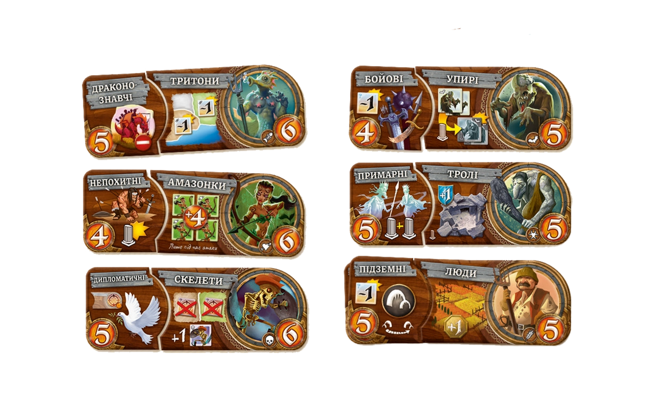 Настільна гра Маленький світ (Small World), бренду Lord of Boards, для 2-5 гравців, час гри < 60хв. - 4 - KUBIX 