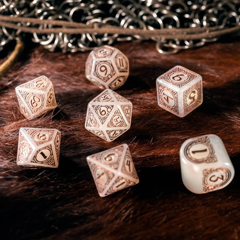 Набор кубиков Viking Modern Dice Set Niflheim - KUBIX