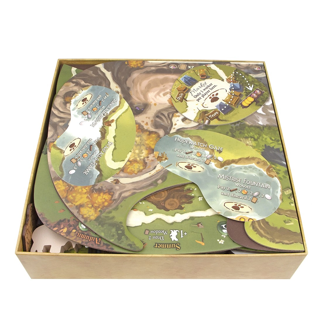Органайзер для настольной игры Эвердел (Organizer for boardgame Everdell), бренду Tower Rex - 11 - KUBIX 