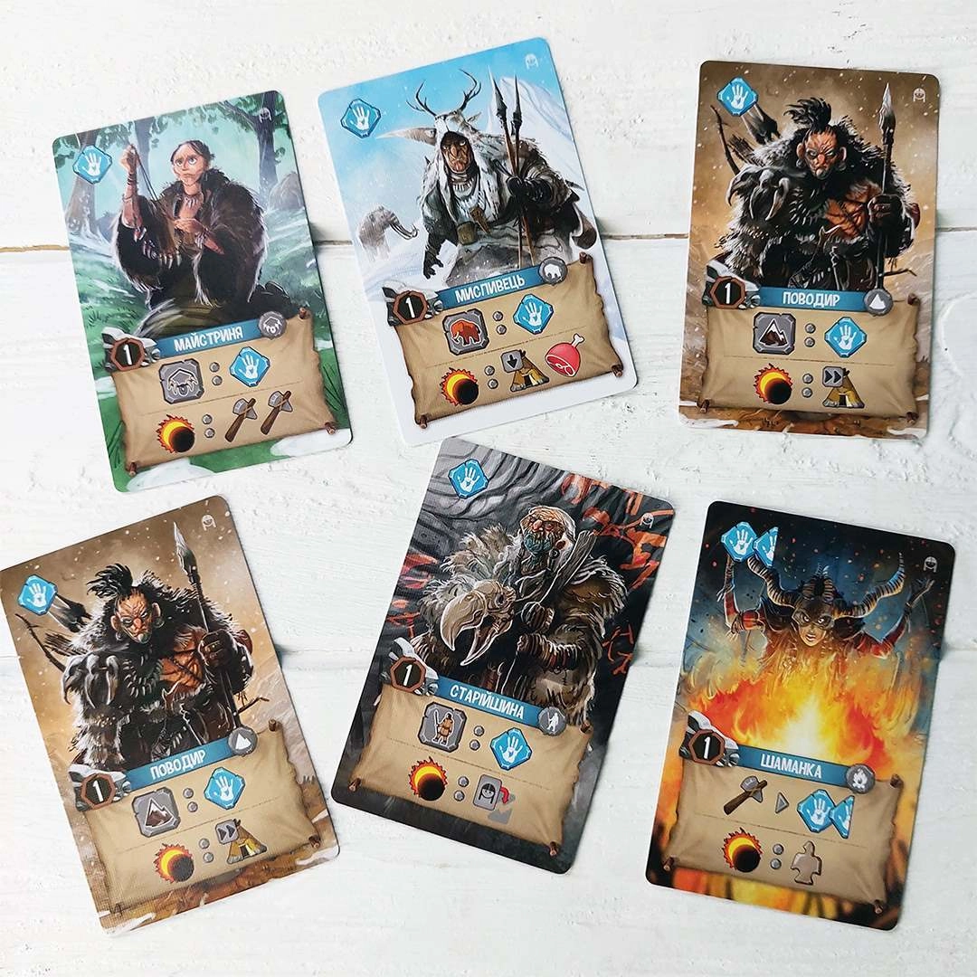 Настольная игра Бесконечная Зима. Палеоамериканцы (Endless Winter), бренду Игромаг, для 1-4 гравців, час гри < 60мин. - 4 - KUBIX 