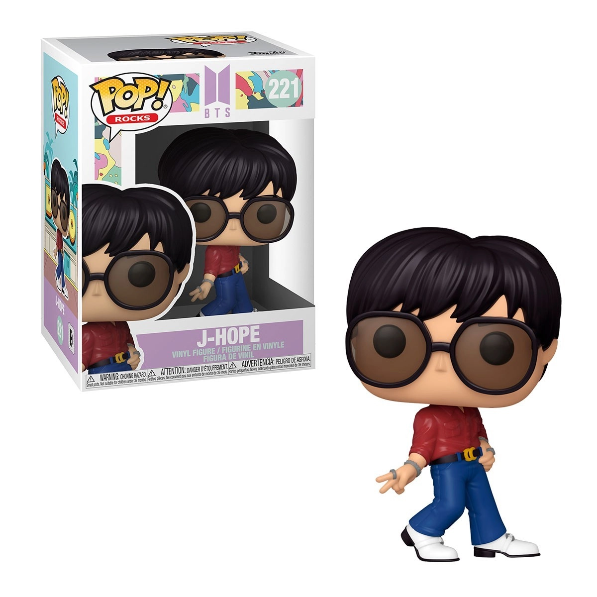 Ігрова фігурка FUNKO POP! J-Hope. BTS #221, бренду Funko - 2 - KUBIX 