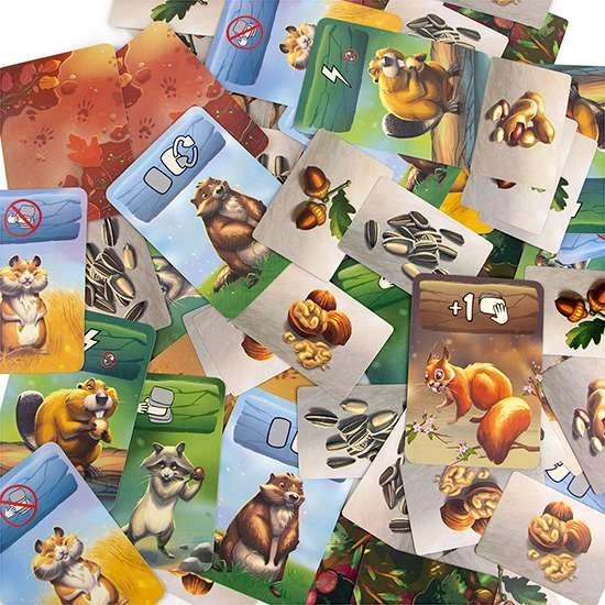 Настольная игра День бобра (Hoarders), бренду Granna, для 3-6 гравців, час гри < 30мин. - 6 - KUBIX 