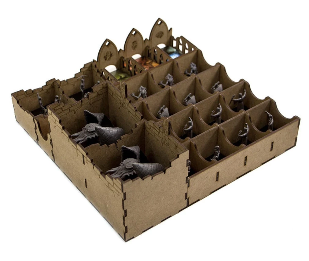 Органайзер для настольной игры Убежище Безумия (Organizer for boardgame Mansions of Madness), бренду Tower Rex - 3 - KUBIX 