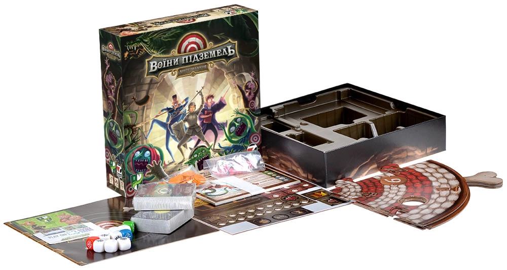 Настільна гра Воїни підземель. Друге видання (Dungeon Fighter: Second Edition), бренду Games 7Days, для 1-6 гравців, час гри < 60хв. - 10 - KUBIX 
