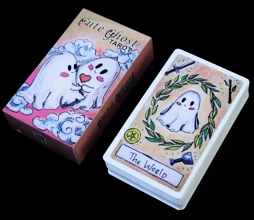 Карти ТАРО Милого Привида (Cute Ghost TAROT Cards) - KUBIX