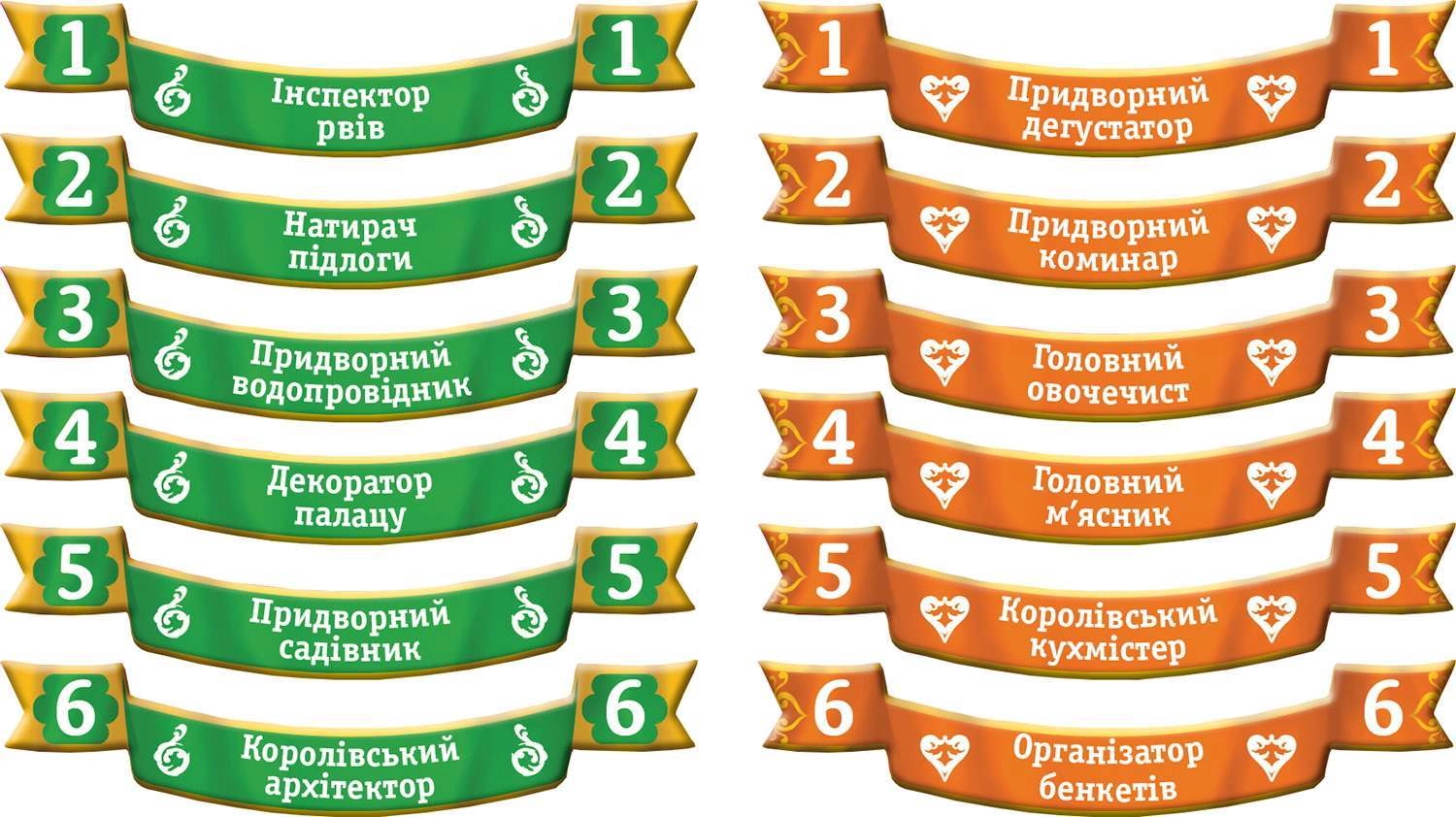 Настільна гра За короля (і за мене) (For the King (and Me)), бренду Games 7Days, для 2-5 гравців, час гри < 30хв. - 6 - KUBIX 
