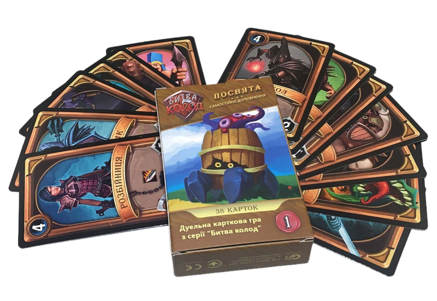 Настільна гра Битва колод №1. Посвята (Clash of Deck № 1 Dedication), бренду Games 7Days, для 1-2 гравців, час гри < 30хв. - 2 - KUBIX 