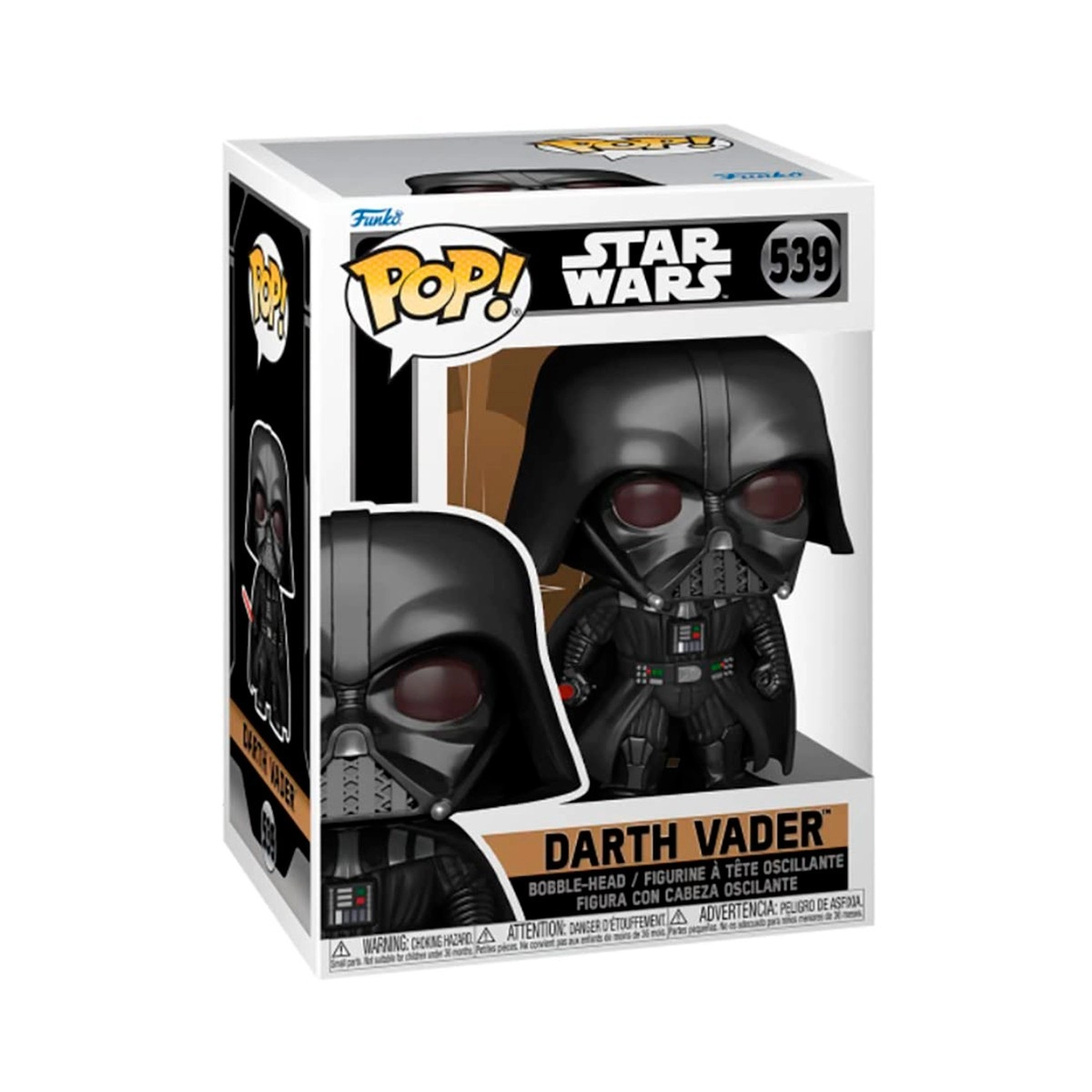 Игровая фигурка FUNKO POP! ДАРТ ВЕЙДЕР (Darth Vader) Star Wars #539, бренду Funko - 4 - KUBIX 