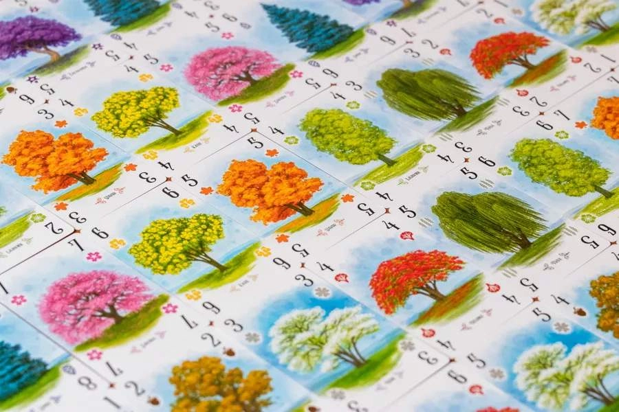 Настольная игра Арборетум (Arboretum), бренду Woodcat, для 2-4 гравців, час гри < 30мин. - 4 - KUBIX 