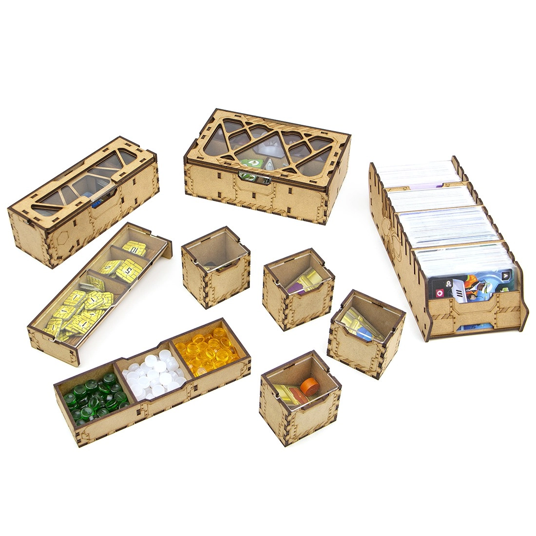 Органайзер для настільної гри Підводні Міста (Organizer for boardgame Underwater Cities), бренду Tower Rex - 4 - KUBIX 