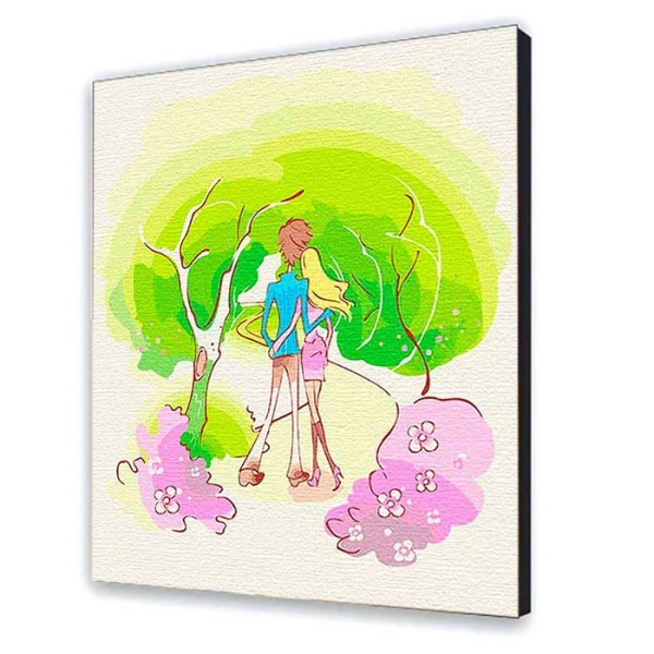 Картина по номерам Чувства. Прогулка (30х38 см), бренду Art Craft - KUBIX