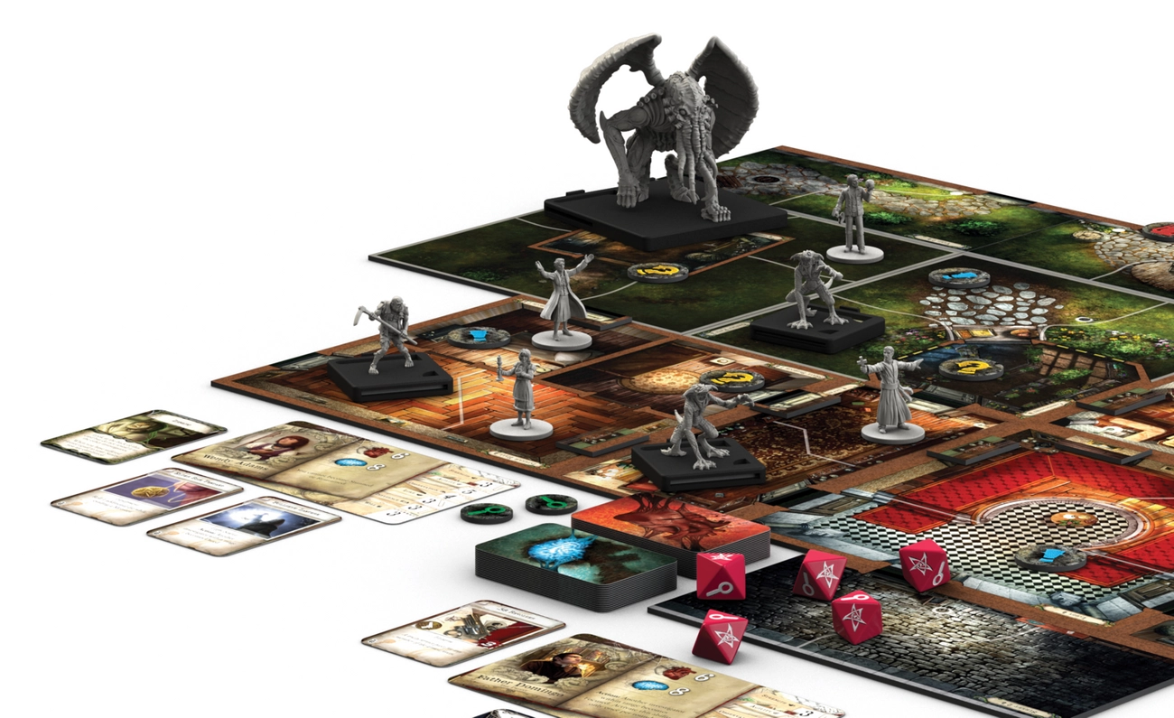 Настольная игра «Усадьбы безумия» (Mansions of Madness: Second Edition), бренду Geekach Games, для 1-5 гравців, час гри > 60мин. - 4 - KUBIX 