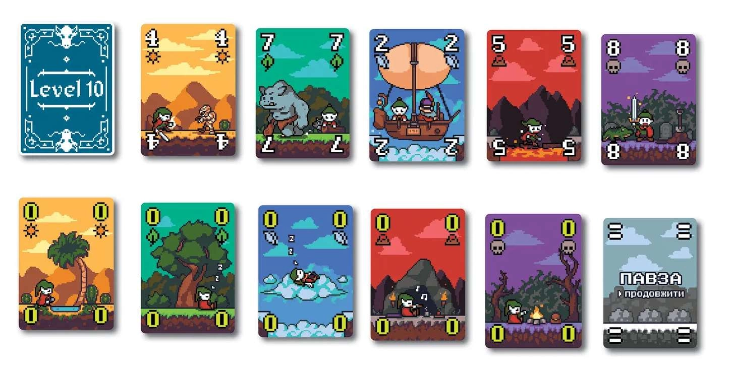 Настольная игра Level 10. Десятый уровень , бренду Geekach Games, для 1-5 гравців, час гри < 30мин. - 4 - KUBIX 
