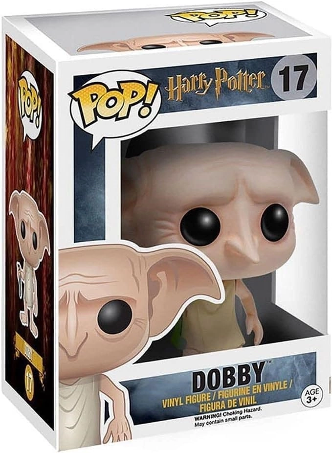 Игровая фигурка FUNKO POP! Добби с носком (Dobby) Harry Potter #17, бренду Funko - 3 - KUBIX 