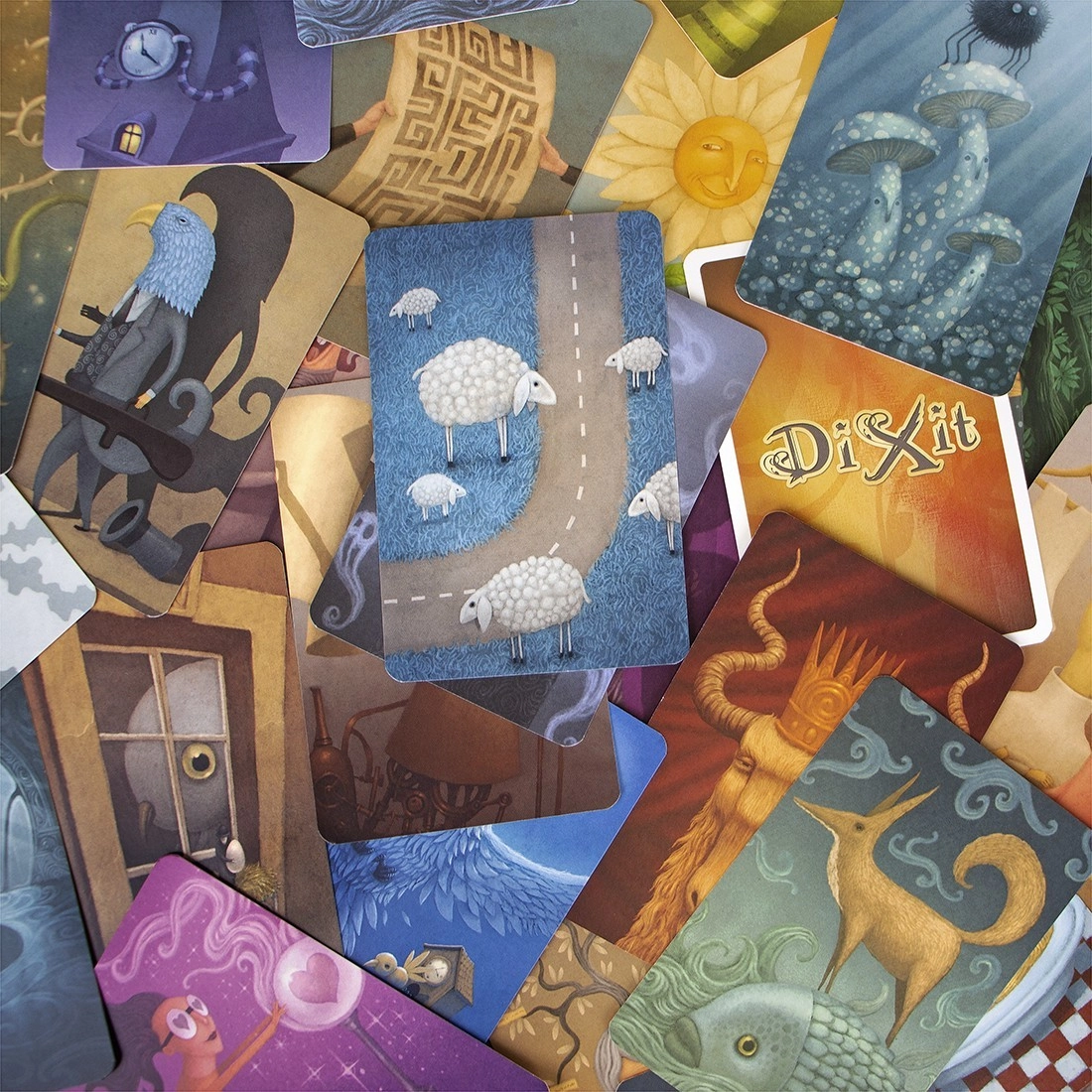 Настільна гра Діксіт 5: Сновидіння (Dixit 5: Daydreams) , бренду Ігромаг, для 3-8 гравців, час гри < 30хв. - 9 - KUBIX 