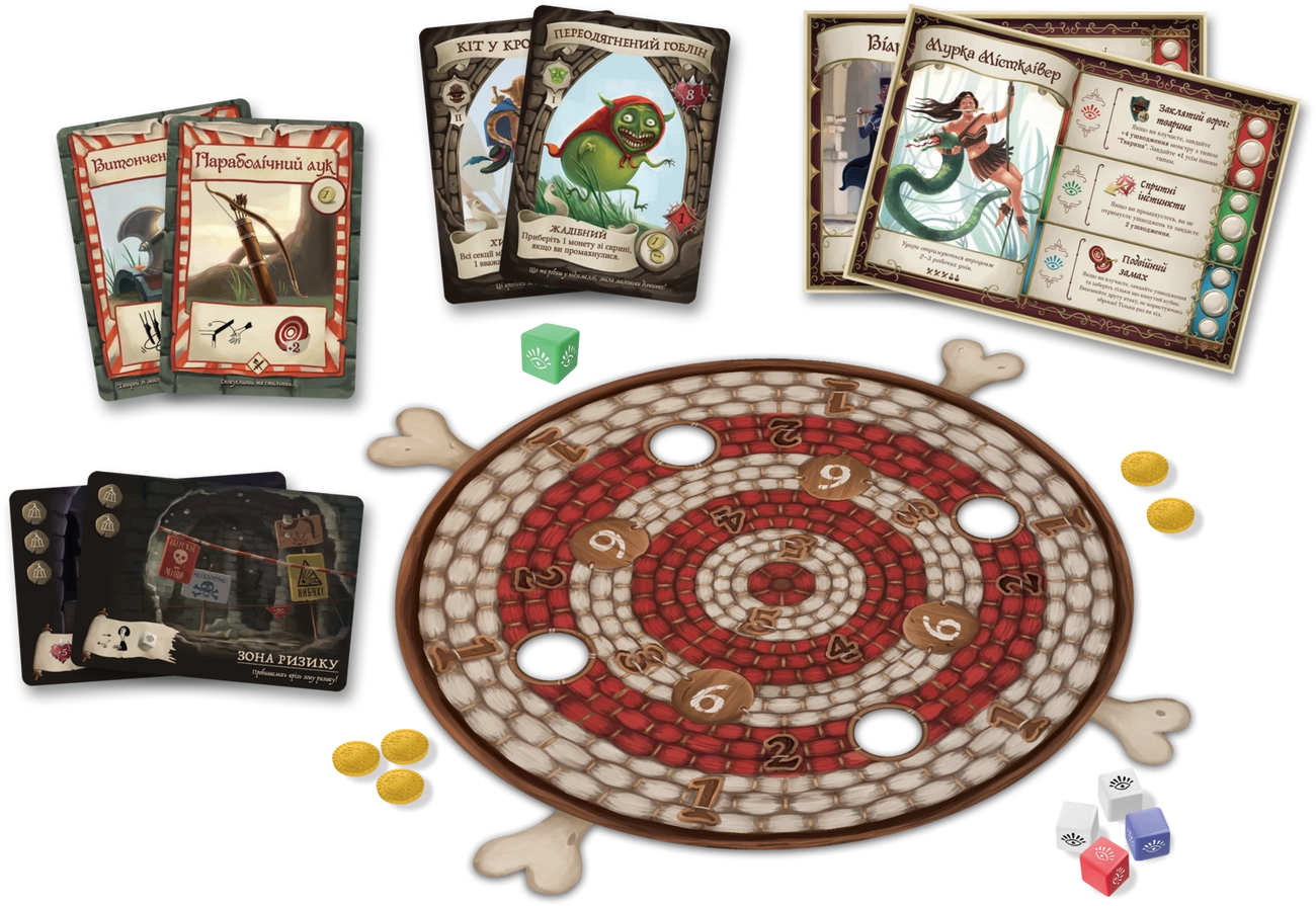 Настольная игра Воины подземелий. Второе издание (Dungeon Fighter: Second Edition), бренду Games 7Days, для 1-6 гравців, час гри < 60мин. - 11 - KUBIX 