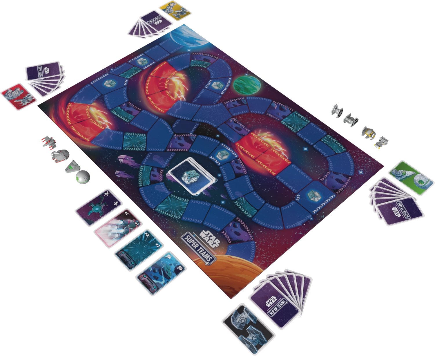 Настольная игра Звездные войны. Суперкоманды (Star Wars Super Teams), бренду Geekach Games, для 2-4 гравців, час гри < 30мин. - 4 - KUBIX 