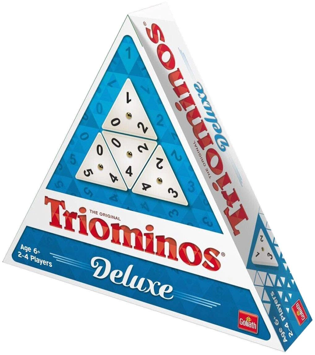 Настольная игра Тримино. Делюкс (EN) (Triominos: Deluxe), бренду Goliath Games, для 2-4 гравців, час гри < 30мин. - KUBIX