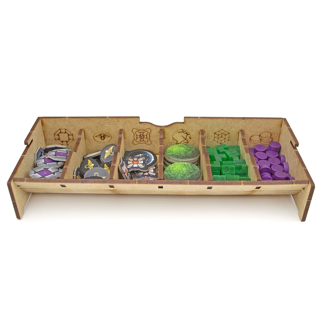 Органайзер для настільної гри Проект Гайя (Organizer for boardgame Gaia Project), бренду Tower Rex - 8 - KUBIX 