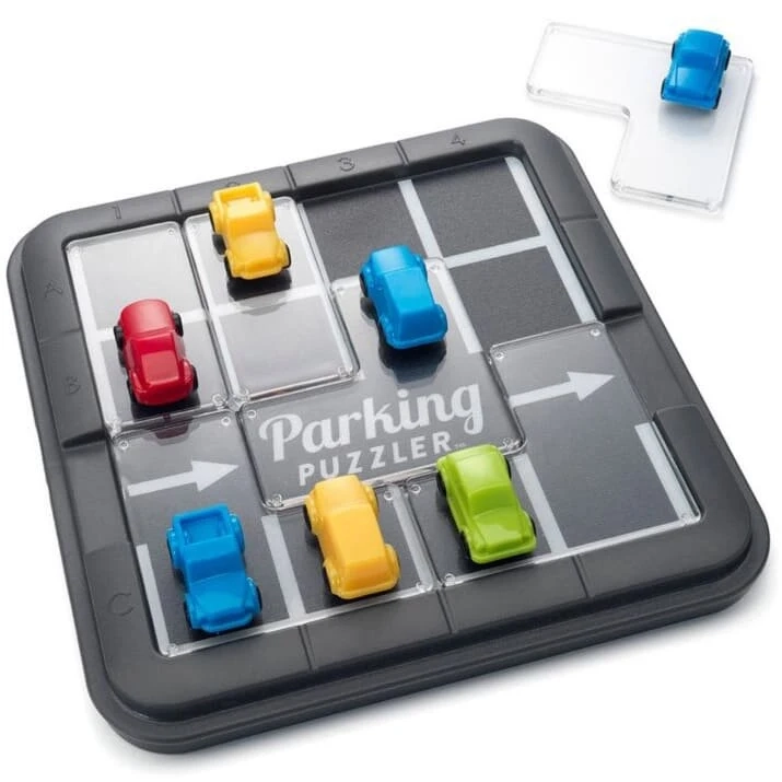Настольная игра Паркинг Головоломка (Parking Puzzler), бренду Smart Games, для 1-1 гравців, час гри < 30мин. - 5 - KUBIX 