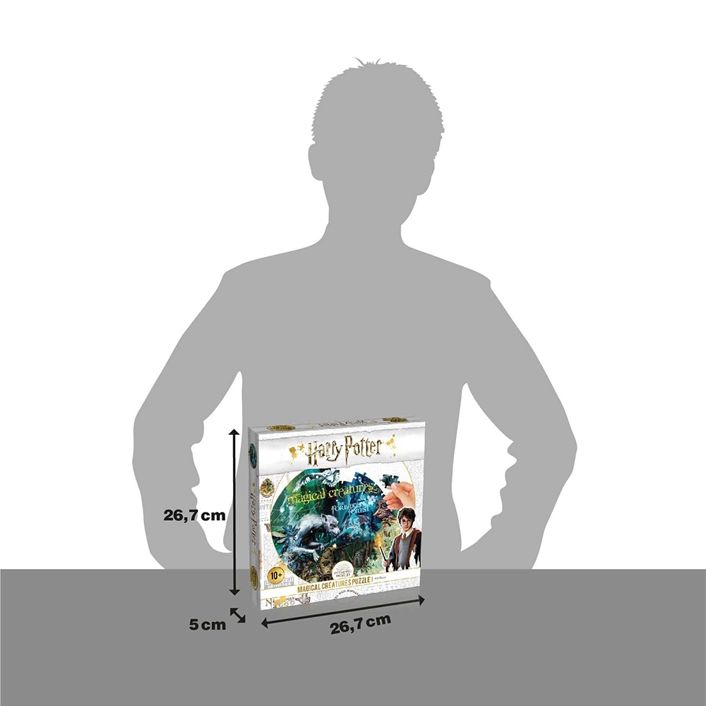 Пазл HARRY POTTER Magical Creatures (Гарри Поттер) (500 шт.) - 4 - KUBIX 