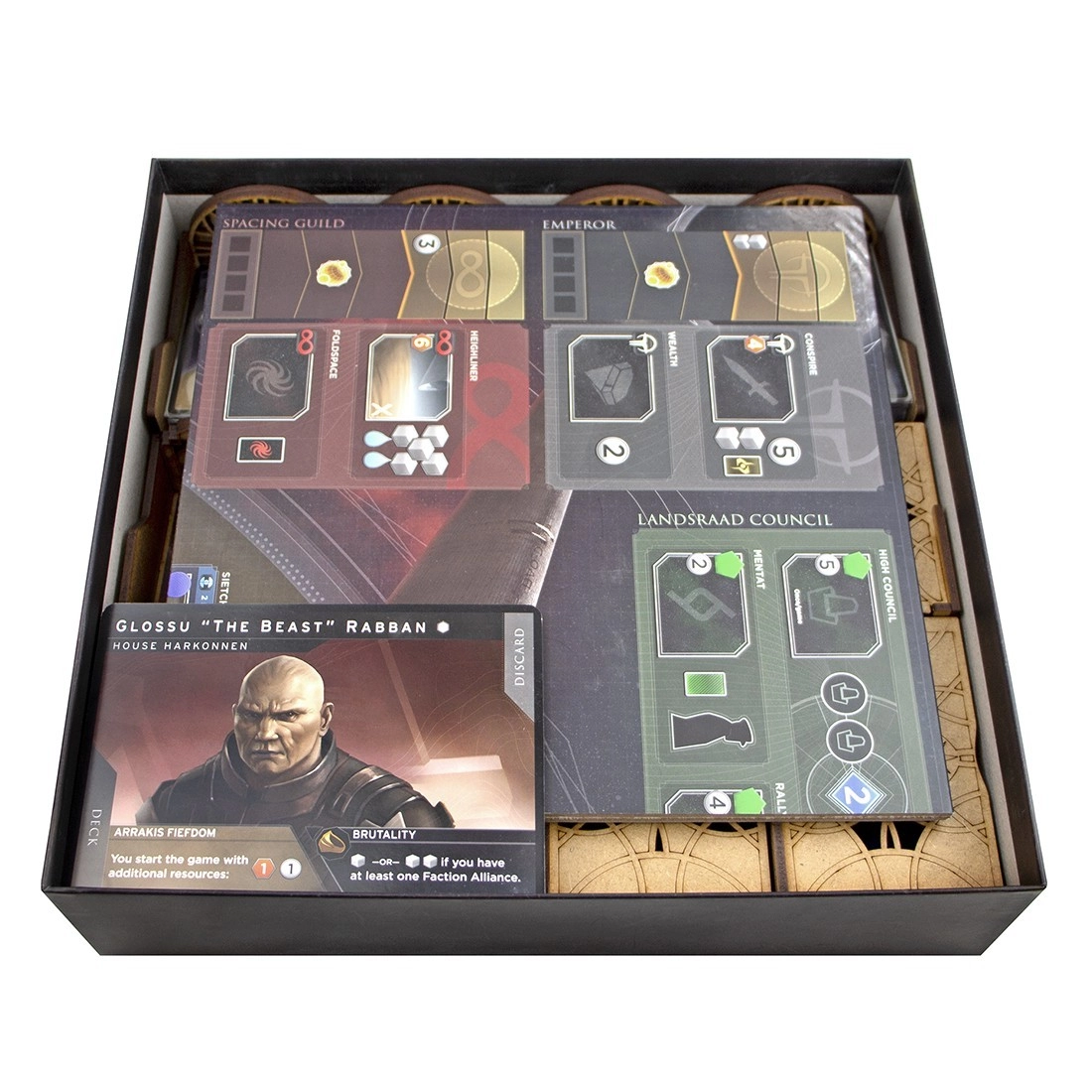 Органайзер для настольной игры Дюна: Империум, бренду Tower Rex - 6 - KUBIX 