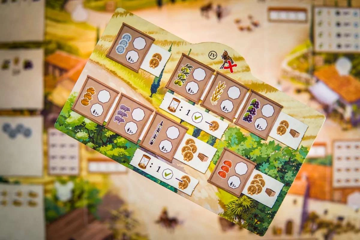 Настольная игра Ла Гранха. Делюкс издание (La Granja: Deluxe Master Set), бренду Board and Dice, для 1-4 гравців, час гри > 60мин. - 13 - KUBIX 