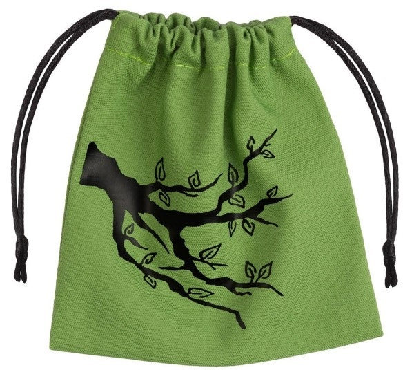 Мішечок Ent Green & black Dice Bag, бренду Q-Workshop - KUBIX