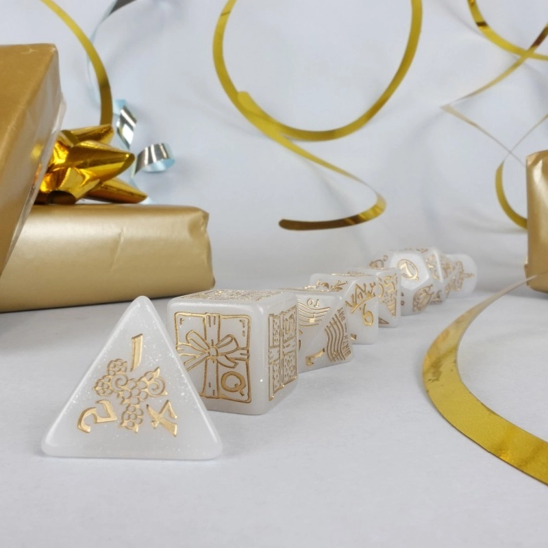 Набір кубиків 20 years: Happy Birthday Dice Set, бренду Q-Workshop - 4 - KUBIX 