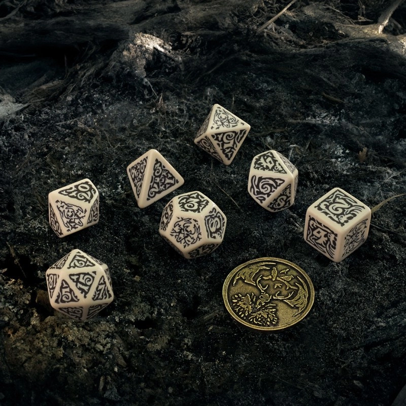 Набір кубиків The Witcher Dice Set. Leshen - The Master of Crows - 2 - KUBIX 