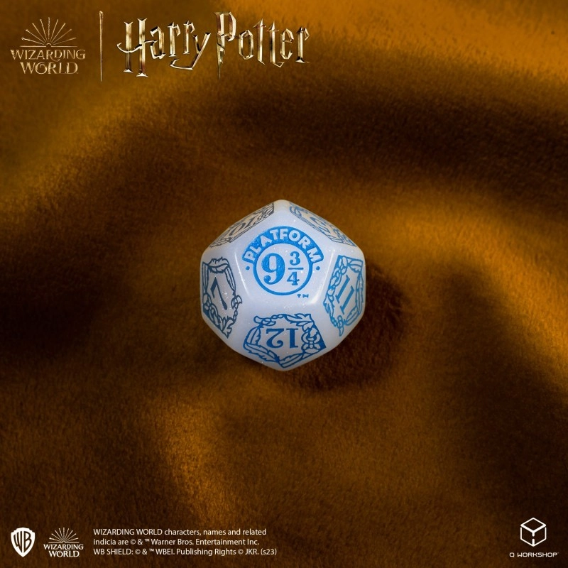 Набор кубиков Harry Potter. Ravenclaw Modern Dice Set - White - 5 - KUBIX 